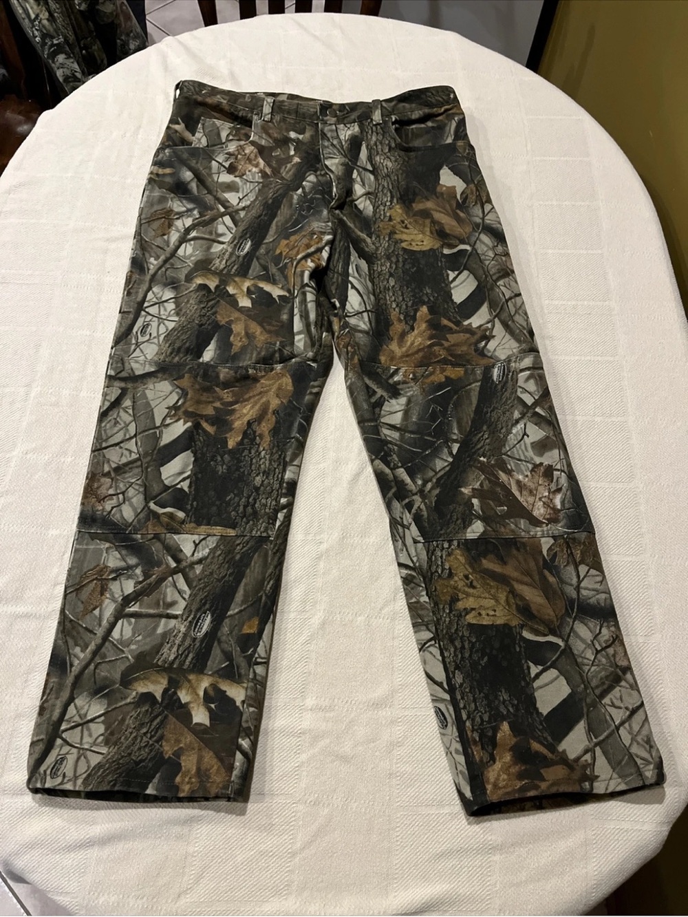 Wrangler ProGear Realtree Hardwoods camo hunting pants 32x32 Double Knee